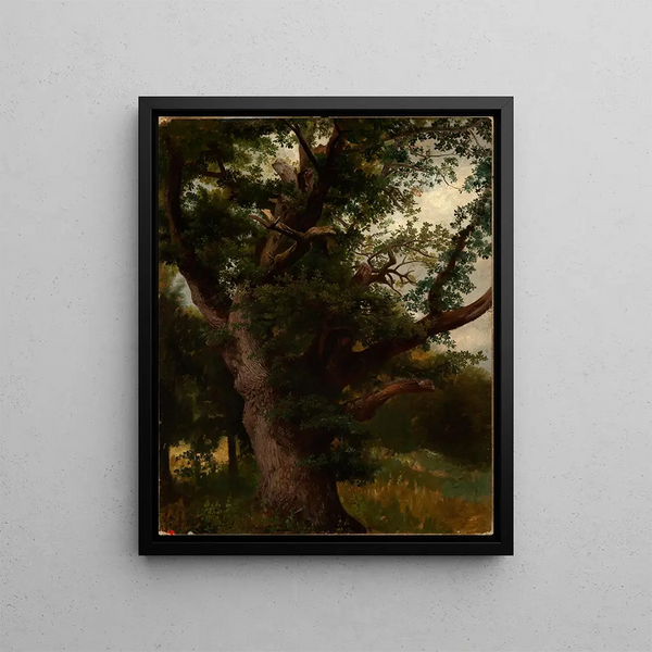 Eichbaum - Johann Wilhelm Schirmer — oprawiony obraz na ścianie