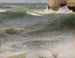 Studium morskie w Étretat z skałami po prawej stronie - Johann Wilhelm Schirmer — widok dzieła