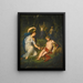 Bacchus z lampartem - Johann Wilhelm Schütze — oprawiony obraz na ścianie