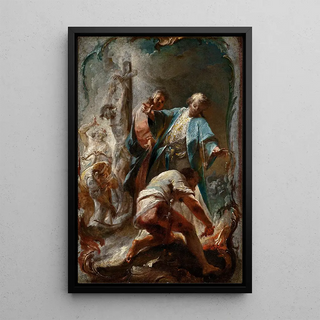 Johann Wolfgang Baumgartner - Scenes from the Life of Saint Arianus.webp