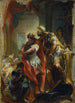 Święty Samson z cesarzem Justynianem - Johann Wolfgang Baumgartner — widok dzieła