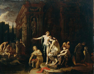 Johann von Spillenberger - Diana und Kallisto im Bade.webp