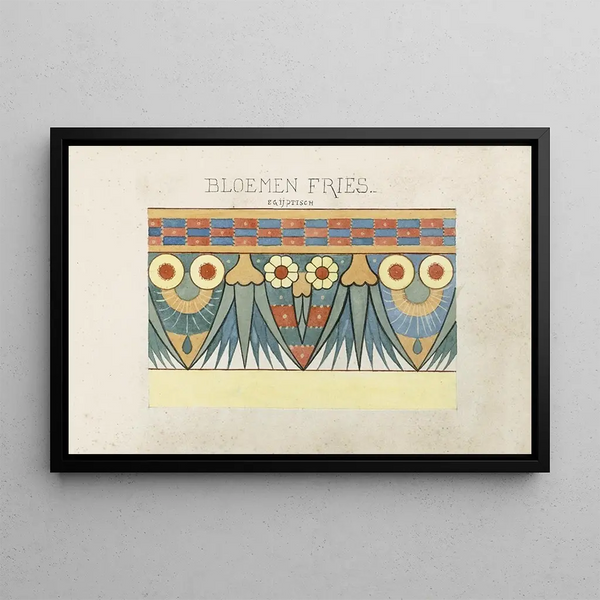Johanna van de Kamer - Egyptisch bloemenfries.webp