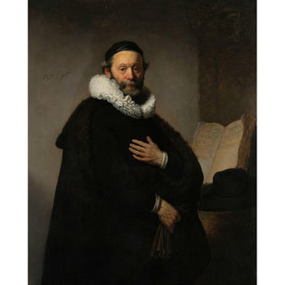 Johannes Wtenbogaert - Rembrandt van Rijn | Reproduction Tableau Décoration murale affiche copie
