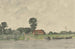 pejzażu rzecznych z farmą według George'a Henry'ego Boughtona - Johannes Abraham Mondt — widok dzieła