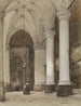 Nef sud de la Grande Église de La Haye - Johannes Bosboom — widok dzieła