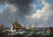 Eaux turbulentes - Johannes Christiaan Schotel — widok dzieła