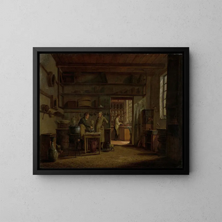 Johannes Jelgerhuis - The Distillery of Apothecary A dAilly in the Ramparts of the Zaagmolenpoort Amsterdam.webp