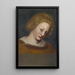 Buste de la fille du tableau de la Madone du maire de Bâle Jacob Meyer zum Hasen - Johannes Lüdin — oprawiony obraz na ścianie