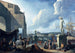 Widok na fantazyjne Rome z Castel Sant'Angelo - Johannes Lingelbach — widok dzieła