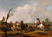 Scena bitwy - Johannes Lingelbach — widok dzieła