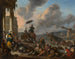 Port na Morzu Śródziemnym - Johannes Lingelbach — widok dzieła