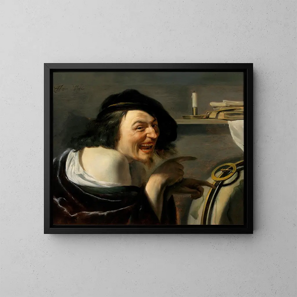 Demokryta - Johannes Paulus Moreelse — oprawiony obraz na ścianie