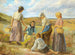 Kobiety na wydmach w pobliżu Skagen - Johannes Wilhjelm — widok dzieła