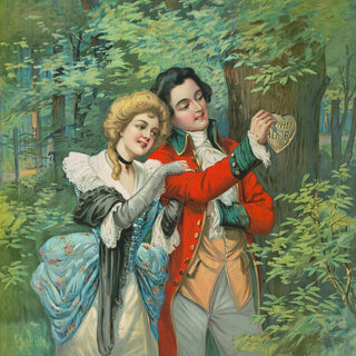 John Aulder et Priscilla - Anonyme