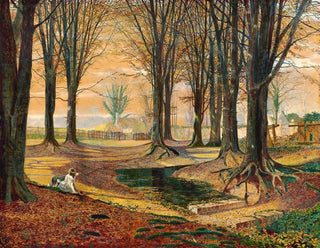 Hêtre - John Atkinson Grimshaw — widok dzieła