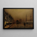 Docks de Glasgow - John Atkinson Grimshaw — oprawiony obraz na ścianie