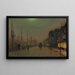 Reekie Glasgow - John Atkinson Grimshaw — oprawiony obraz na ścianie