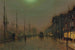 Reekie Glasgow - John Atkinson Grimshaw — widok dzieła