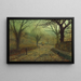 Stapleton Park w pobliżu Pontefract - John Atkinson Grimshaw — oprawiony obraz na ścianie