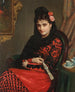 Jedna hiszpańska róża - John Bagnold Burgess — widok dzieła