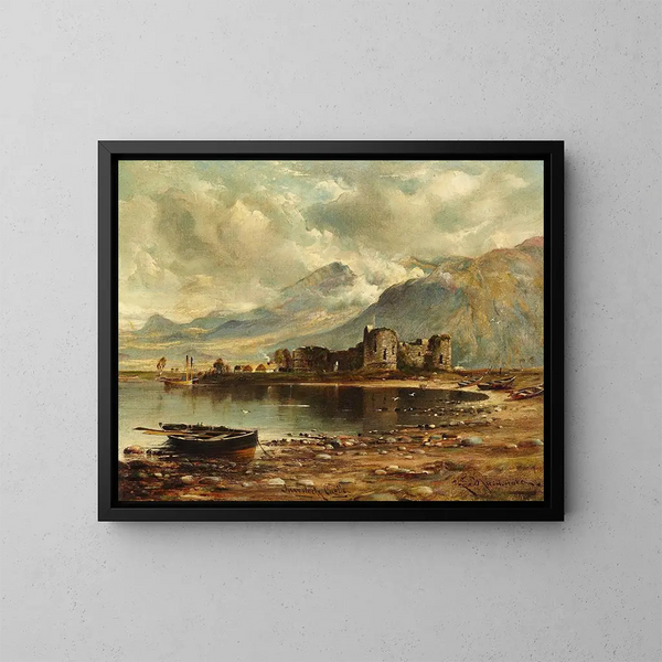 Château d'Inverlochy - John Blake Macdonald — oprawiony obraz na ścianie
