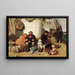 Le Navire des immigrants - John Charles Dollman — oprawiony obraz na ścianie