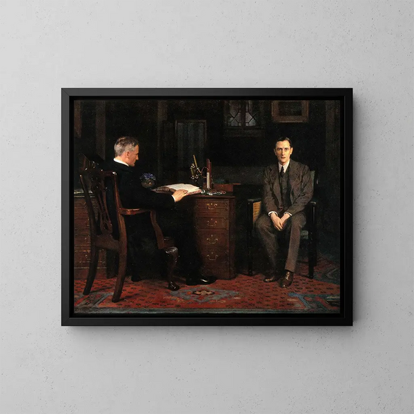 Sentencja śmierci - John Collier — oprawiony obraz na ścianie