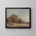 pejzażu jesiennego w East Bergholt - John Constable — oprawiony obraz na ścianie