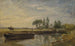Barka pod śluzą w Flatford - John Constable — widok dzieła