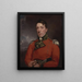 Kapitan Richard Gubbins - John Constable — oprawiony obraz na ścianie