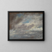 Studium chmur - John Constable — oprawiony obraz na ścianie