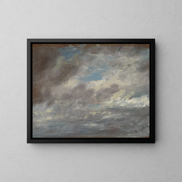 Studium chmur - John Constable — oprawiony obraz na ścianie
