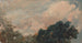 Studium chmur z drzewami - John Constable — widok dzieła