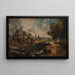 Śluza Dedham - John Constable — oprawiony obraz na ścianie
