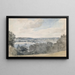 Dedham Vale Suffolk od East Bergholt - John Constable — oprawiony obraz na ścianie
