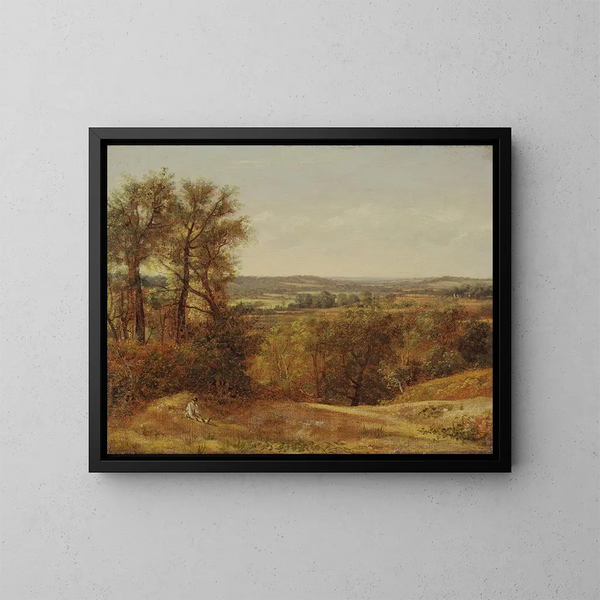 Dolina Dedham - John Constable — oprawiony obraz na ścianie