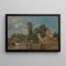 Moulin de Flatford - John Constable — oprawiony obraz na ścianie