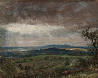 Widok na Hampstead Heath w kierunku Harrow - John Constable — widok dzieła