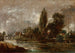 Most Harnham, Salisbury - John Constable — widok dzieła