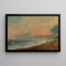 Plage de Hove - John Constable — oprawiony obraz na ścianie