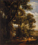 pejzaż z pasterzem i kozami - John Constable — widok dzieła
