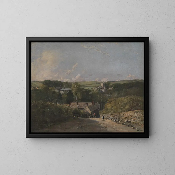 wioski Osmington - John Constable — oprawiony obraz na ścianie