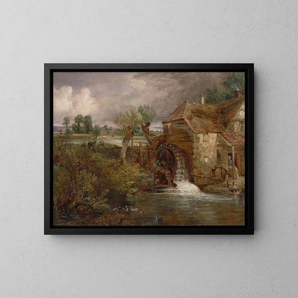 Moulin de Parham à Gillingham - John Constable — oprawiony obraz na ścianie