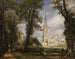 Katedra Salisbury z ogrodu biskupów - John Constable — widok dzieła