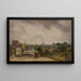 Le cottage de Sir Richard Steele, Hampstead - John Constable — oprawiony obraz na ścianie