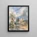 Kościół w Stoke Poges - John Constable — oprawiony obraz na ścianie