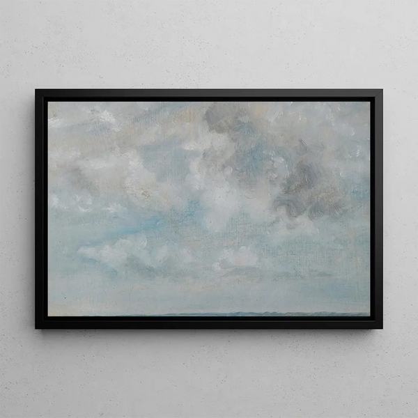 Studium chmur - John Constable — oprawiony obraz na ścianie