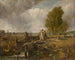 Studium statku przepływającego przez śluzę - John Constable — widok dzieła