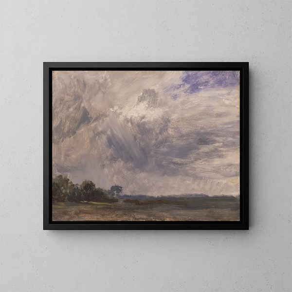 Studium chmurnego nieba - John Constable — oprawiony obraz na ścianie
